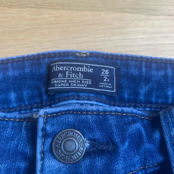 Abercrombie & Fitch Simone High Rise Super Skinny Jean - Picture 3 of 5